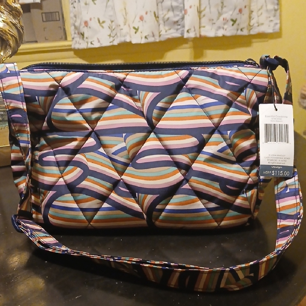 Vera Bradley Multicolor Quilted Crossbody Bag